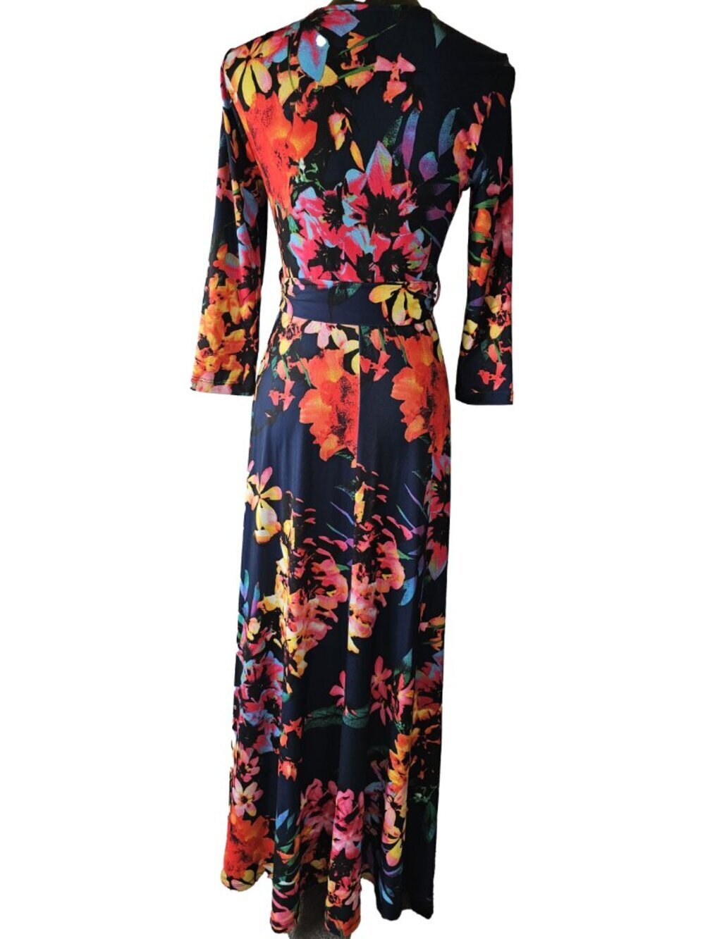 ✨Like New✨ Venus Floral Print Belted Maxi Dress, Size XS - Picture 3 of 7